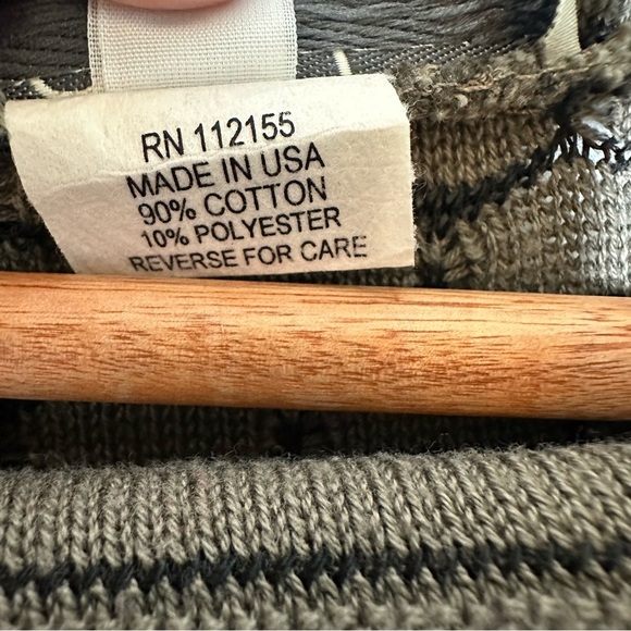 Margaret Winters Button Side Turtleneck Sweater Size Medium - Picture 5 of 7